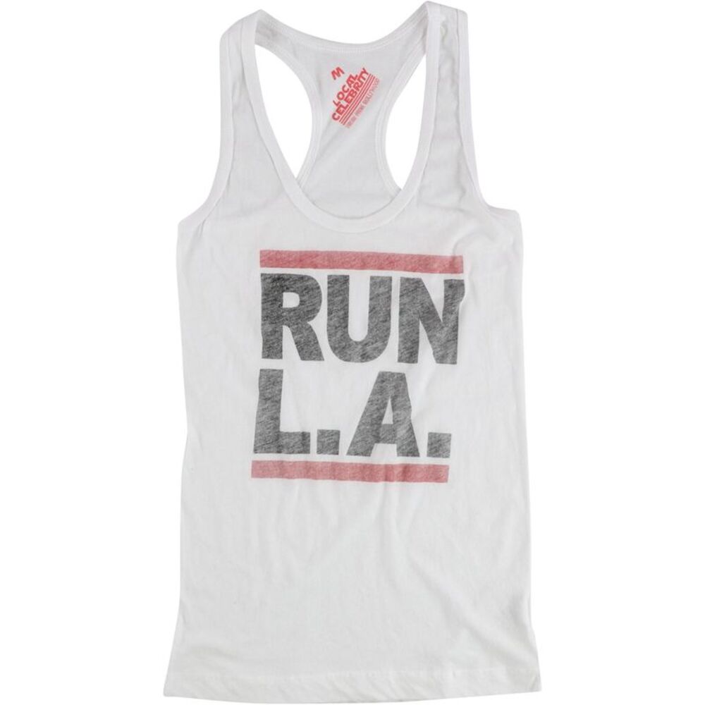 Local Celebrity Womens Run L.A. Racerback Tank Top, NWT